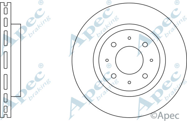Brake Disc (DSK625)