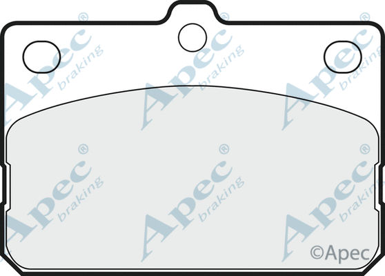 Brake Pad Set, disc brake (PAD161)