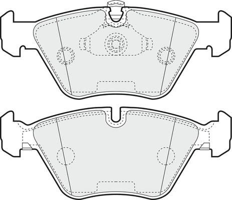 Brake Pad Set, disc brake (PD3420)