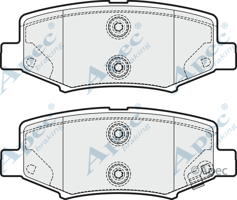 Brake Pad Set, disc brake (PAD1687)