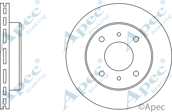 Brake Disc (DSK141)