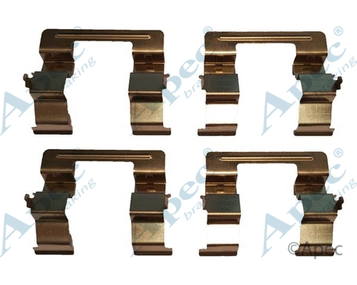 Accessory Kit, disc brake pad (KIT1012)