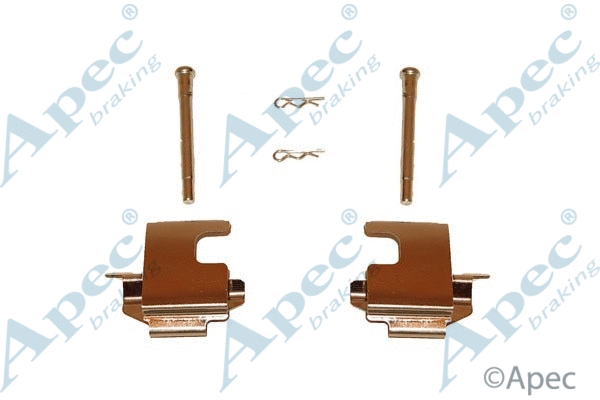 Accessory Kit, disc brake pad (KIT314)