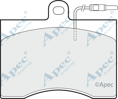 Brake Pad Set, disc brake (PAD618)