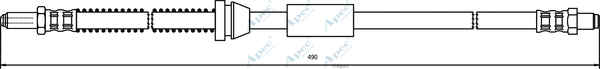 Brake Hose (HOS3044)