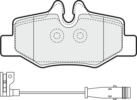 Brake Pad Set, disc brake (PD3106)