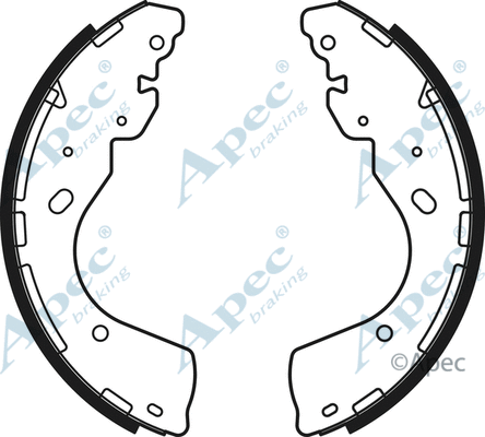 Brake Shoe Set (SHU795)