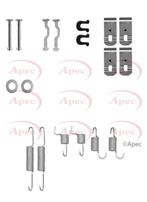 Accessory Kit, parking brake shoes (KIT2132)