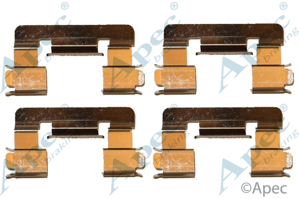 Accessory Kit, disc brake pad (KIT582)