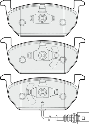 Brake Pad Set, disc brake (PD3377)