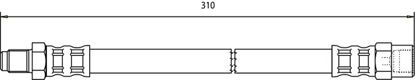 Brake Hose (HOS3399)