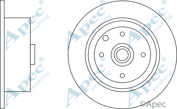Brake Disc (DSK535)