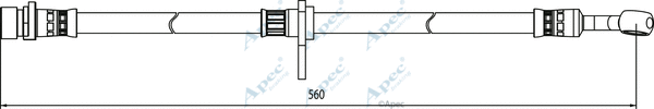 Brake Hose (HOS3991)