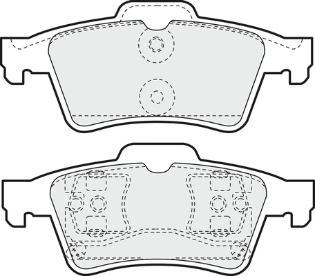 Brake Pad Set, disc brake (PD3062)