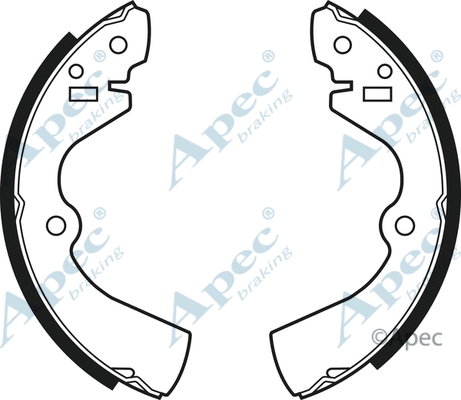 Brake Shoe Set (SHU404)