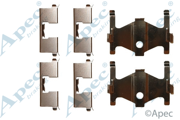Accessory Kit, disc brake pad (KIT438)