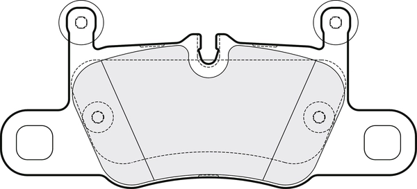 Brake Pad Set, disc brake (PD3925)
