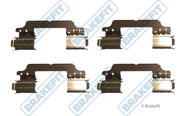 Accessory Kit, disc brake pad (BKT1065)