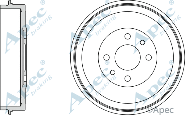 Brake Drum (DRM9522)
