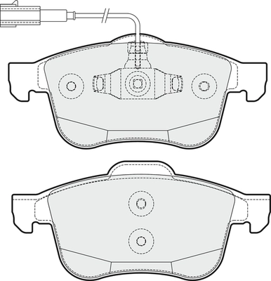 Brake Pad Set, disc brake (PD3632)