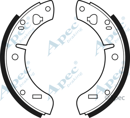 Brake Shoe Set (SHU112)