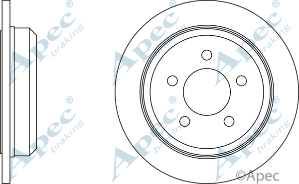 Brake Disc (DSK2066)