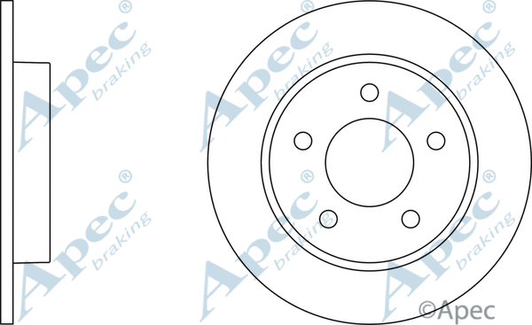 Brake Disc (DSK2196)