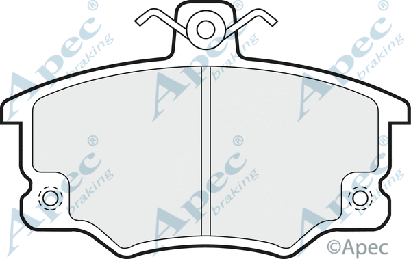 Brake Pad Set, disc brake (PAD442)