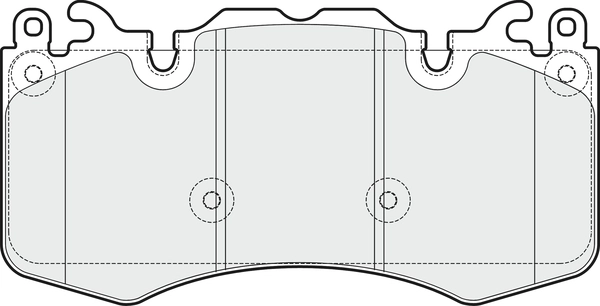Brake Pad Set, disc brake (PD3343)