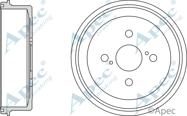 Brake Drum (DRM9135)