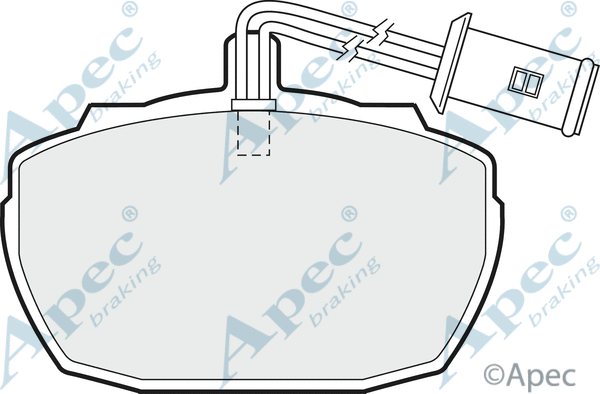 Brake Pad Set, disc brake (PAD71)