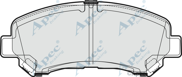 Brake Pad Set, disc brake (PAD1869)