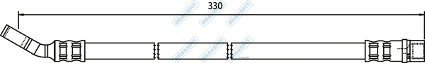 Brake Hose (BHO4181)