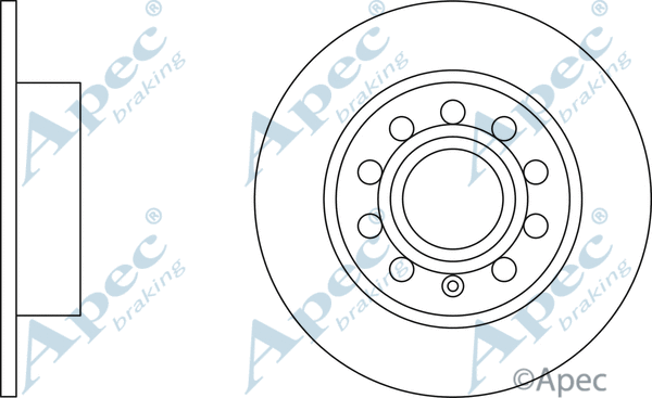 Brake Disc (DSK2221)