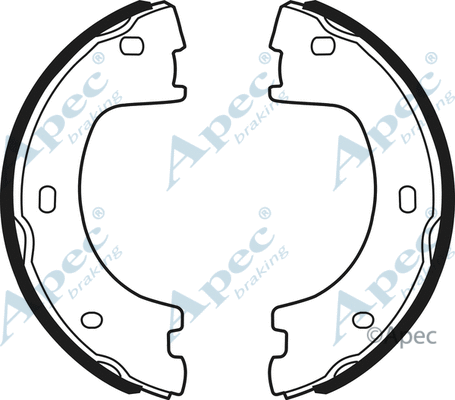 Brake Shoe Set, parking brake (SHU780)