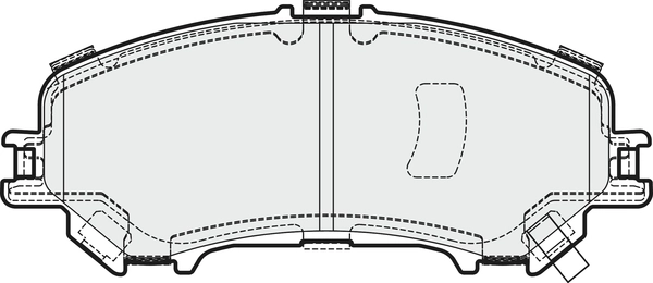 Brake Pad Set, disc brake (PD3673)