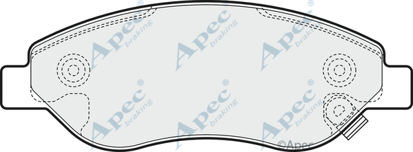 Brake Pad Set, disc brake (PAD1576)