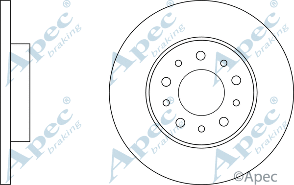 Brake Disc (DSK3087)