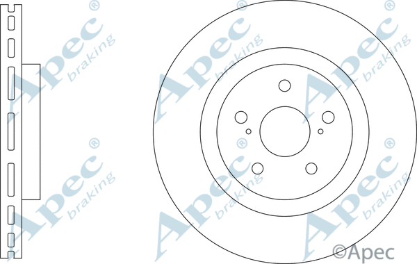 Brake Disc (DSK3410)