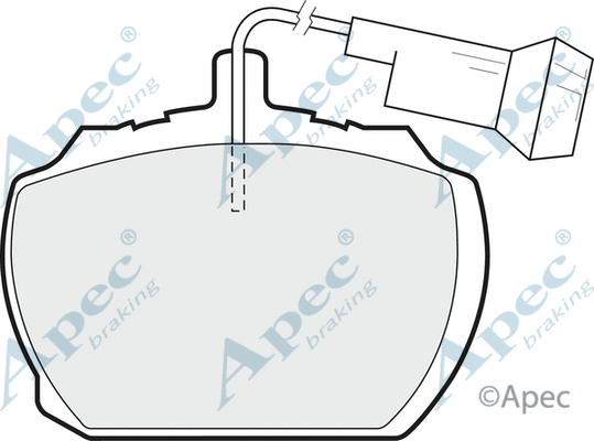 Brake Pad Set, disc brake (PAD63)