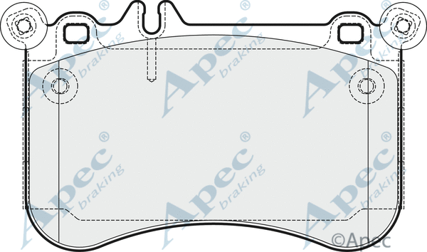 Brake Pad Set, disc brake (PAD1838)