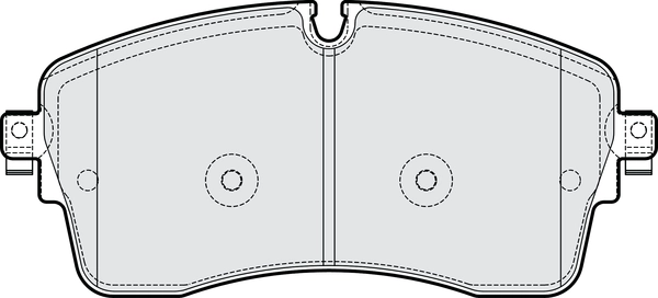 Brake Pad Set, disc brake (PD3970)