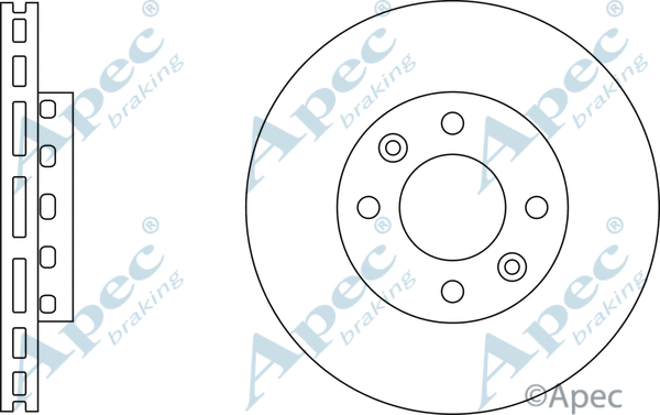 Brake Disc (DSK2268)