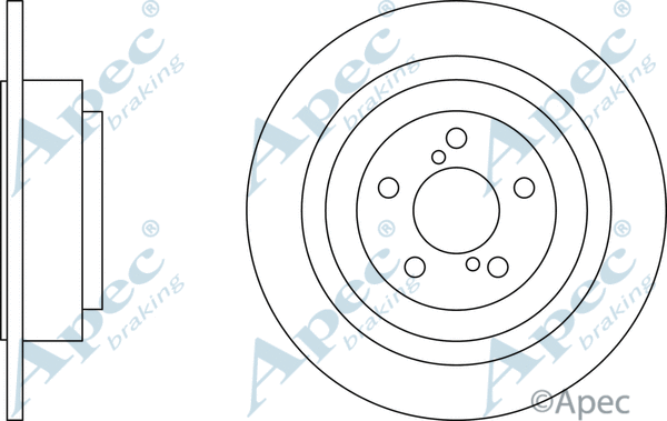 Brake Disc (DSK2609)