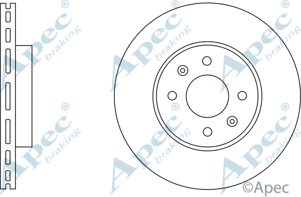 Brake Disc (DSK608)