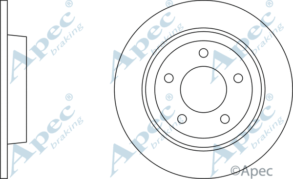 Brake Disc (DSK2226)