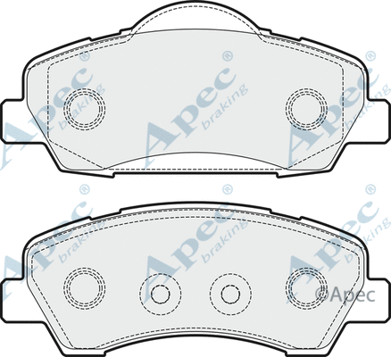 Brake Pad Set, disc brake (PAD1937)