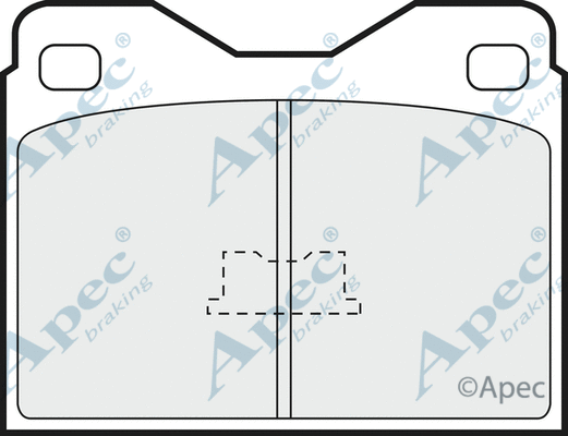 Brake Pad Set, disc brake (PAD280)