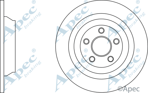 Brake Disc (DSK3179)