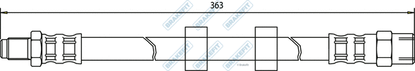 Brake Hose (BHO4277)